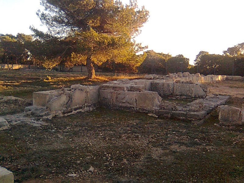 Restos arqueológicos del Castellum romano de Can Blai, Formentera